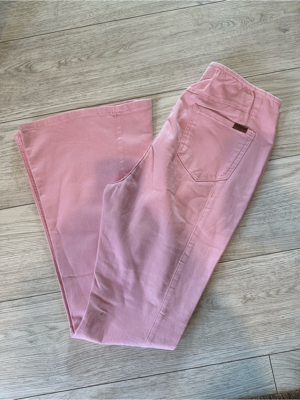 Rock & Roll Pull On Flare Pants Pink Bargain Bell 31x32